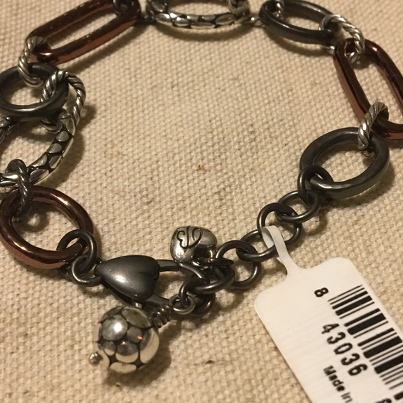 Brighton Vintage Pebble Link Bracelet - Picture 3 of 10